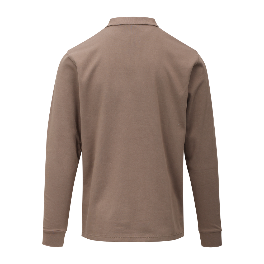 Urban Pioneers Male Dani LS Pique PIQUE COCOLATE CHIP