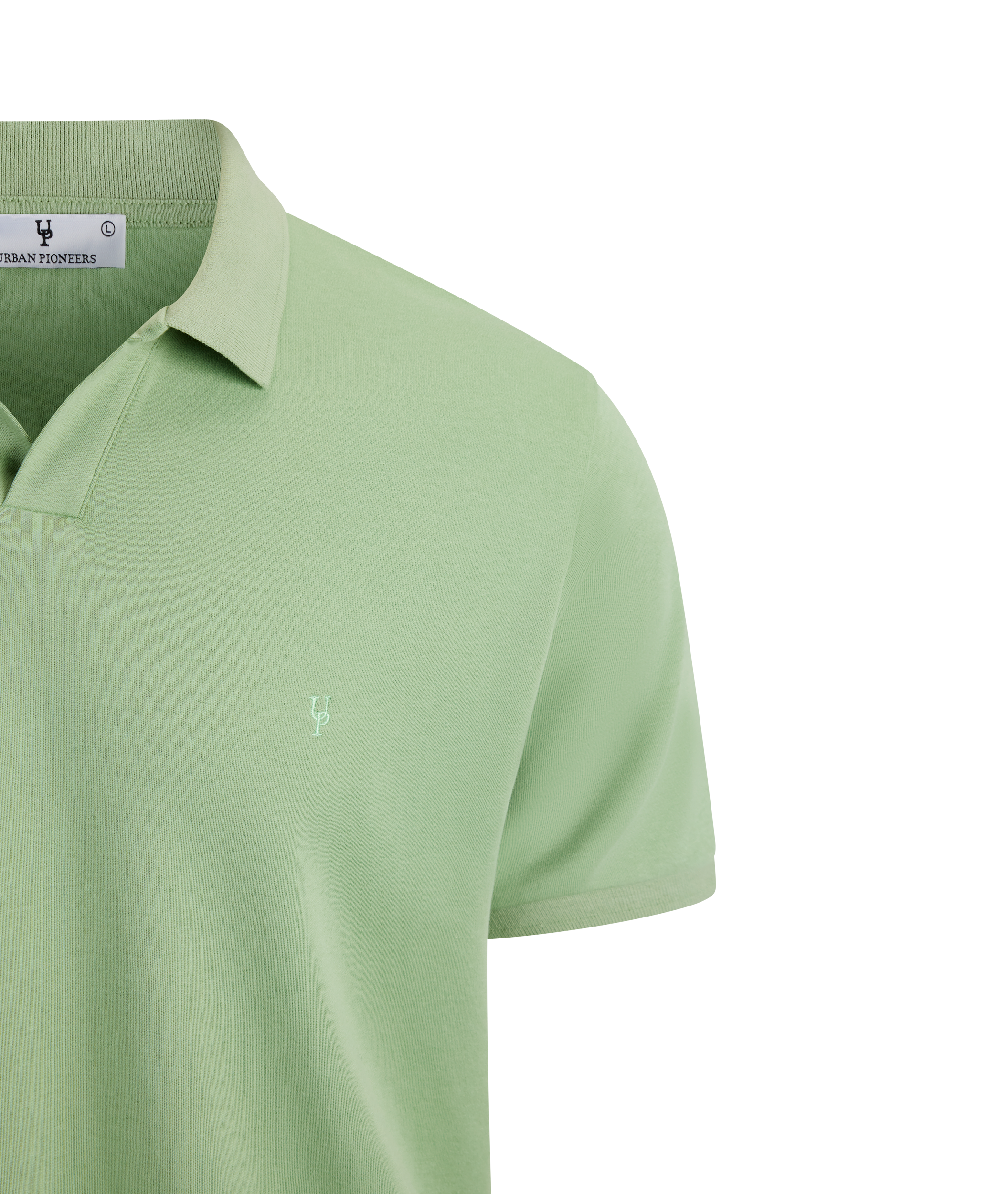Urban Pioneers Male Dani SS Pique PIQUE FAIR GREEN