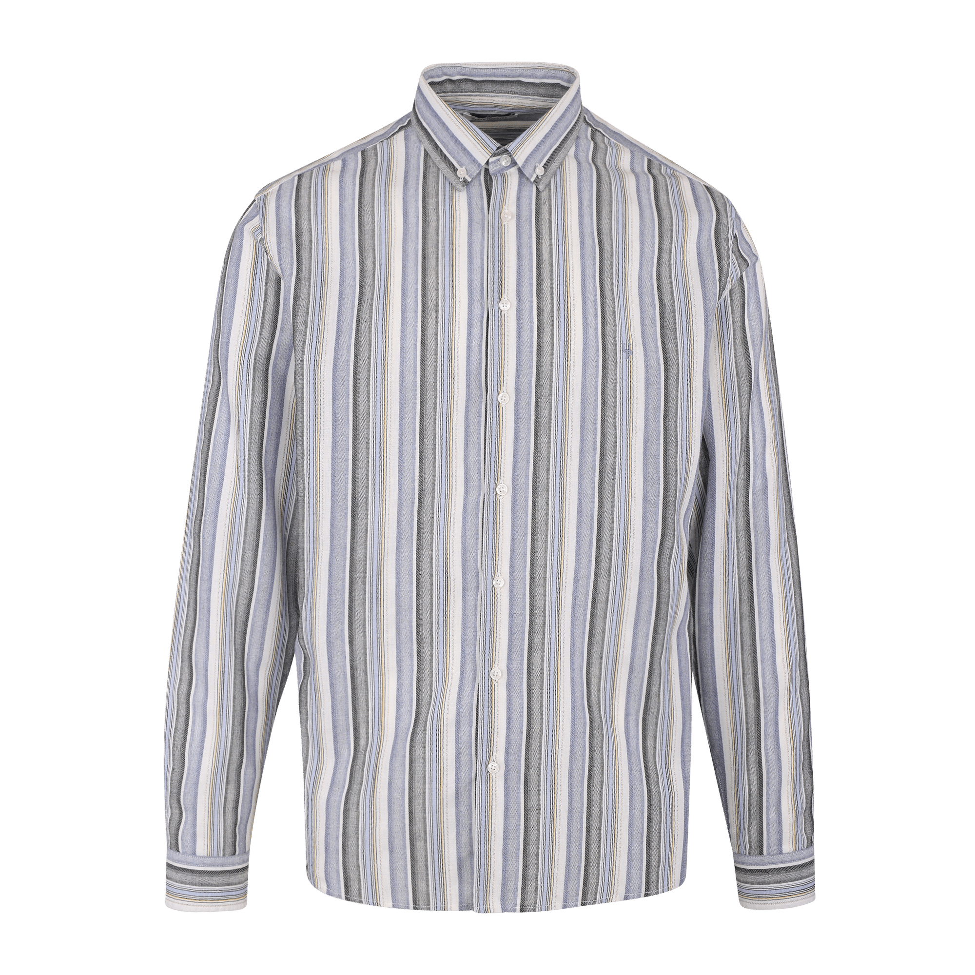 Urban Pioneers Male Daniel LS Shirt SHIRT BLUE MULTI