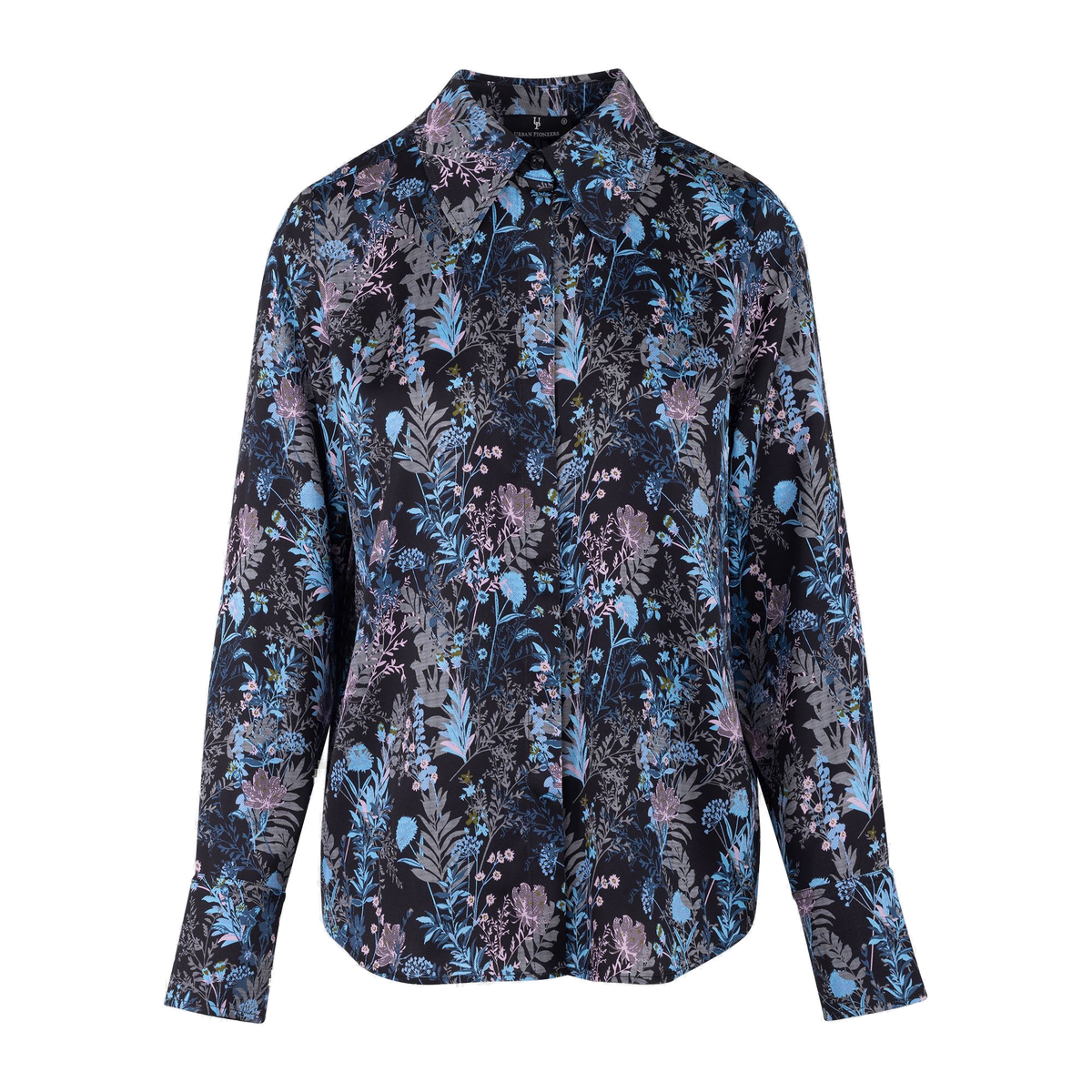 Urban Pioneers Female Daniela Shirt SHIRT AOP NIGHT BLOOM