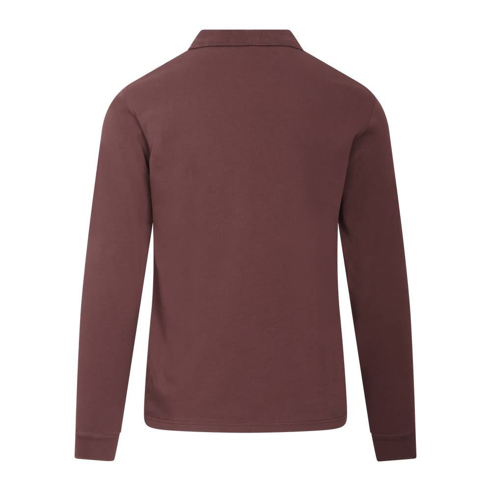Urban Pioneers Male Denis LS Pique PIQUE FUDGE