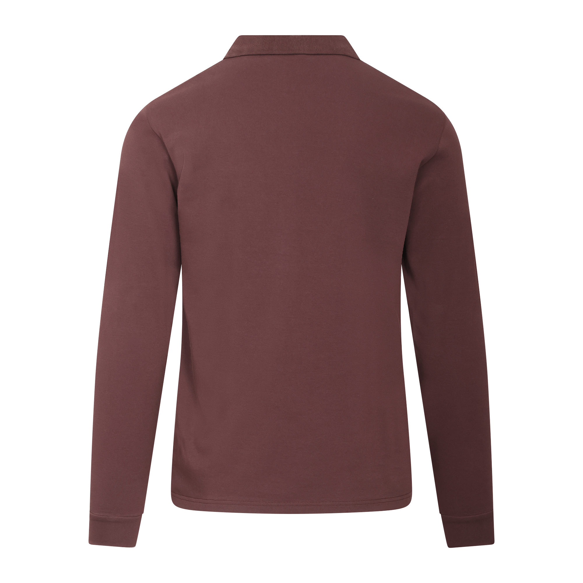 Urban Pioneers Male Denis LS Pique PIQUE FUDGE