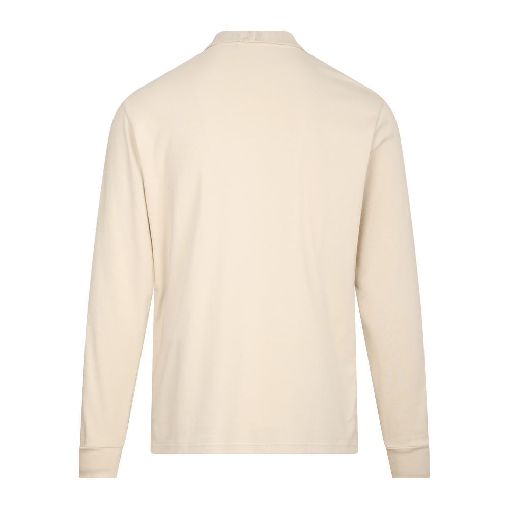 Urban Pioneers Male Denis LS Pique PIQUE LIGHT SAND