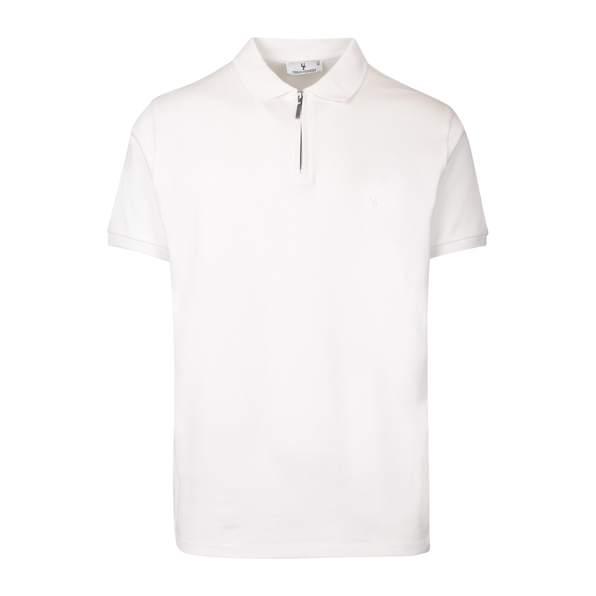 Urban Pioneers Male Denis SS Pique PIQUE WHITE