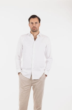 Urban Pioneers Male DiCaprio Shirt SHIRT WHITE