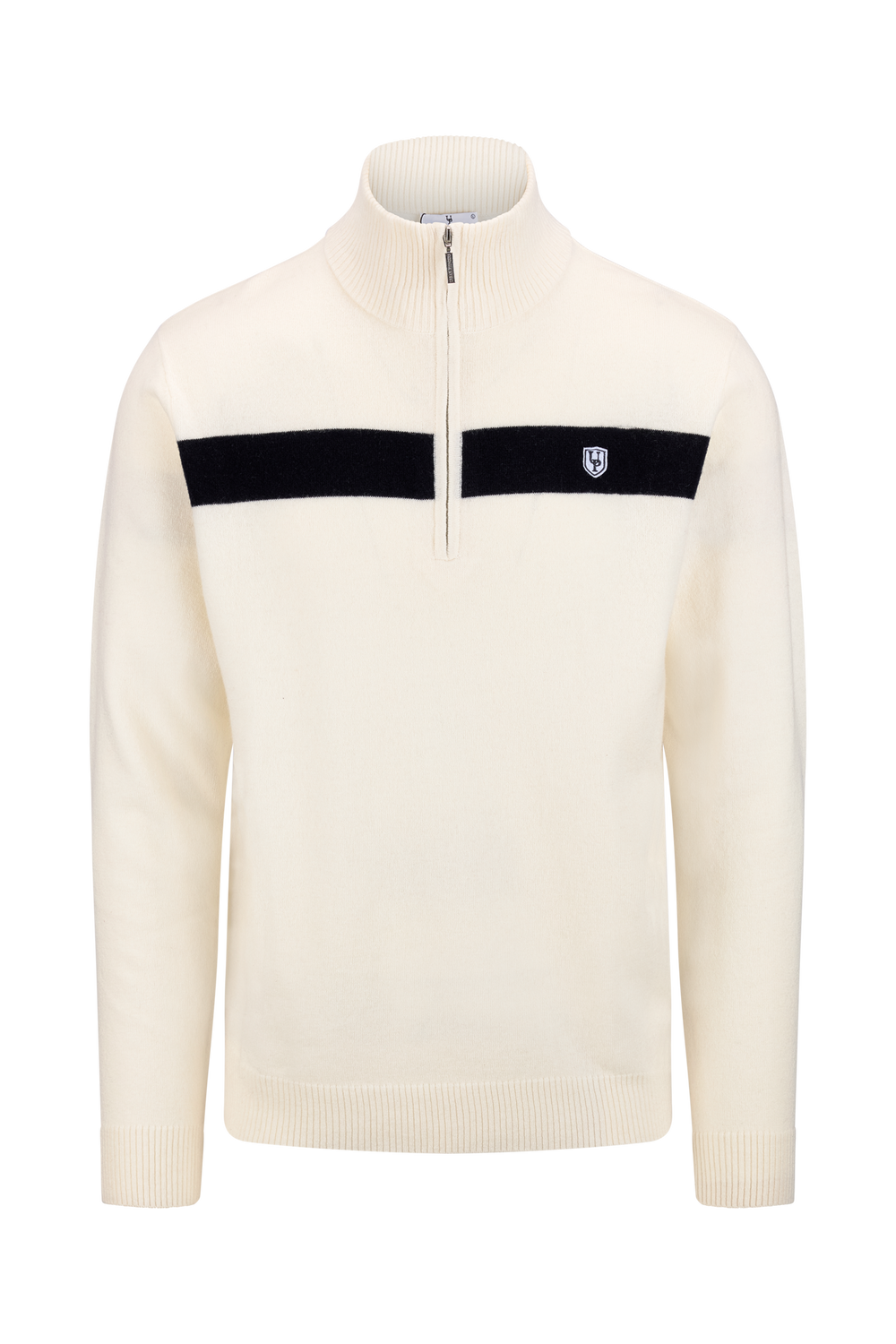 Urban Pioneers Male Dolomite Half-zip SWEATER CREAM