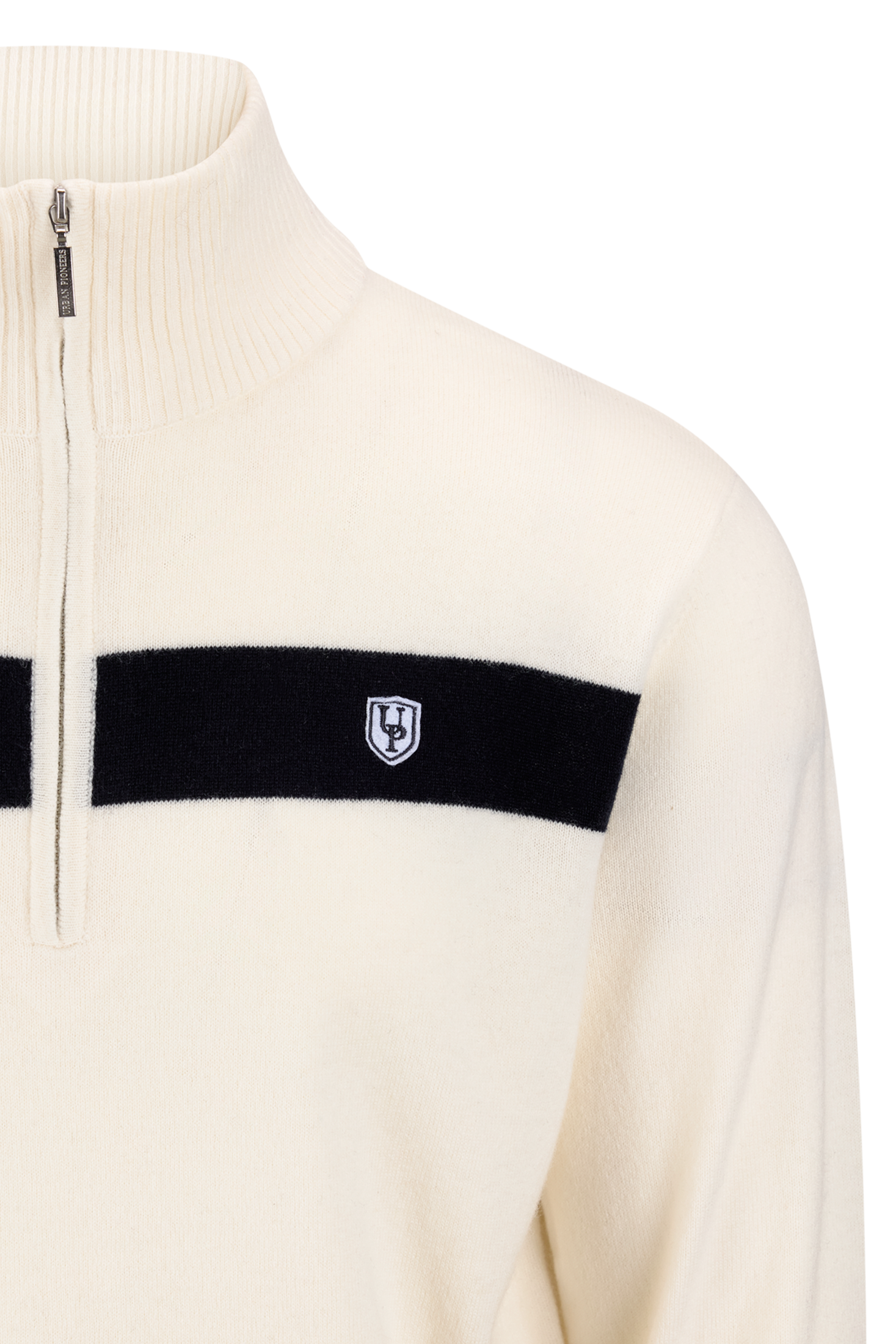 Urban Pioneers Male Dolomite Half-zip SWEATER CREAM