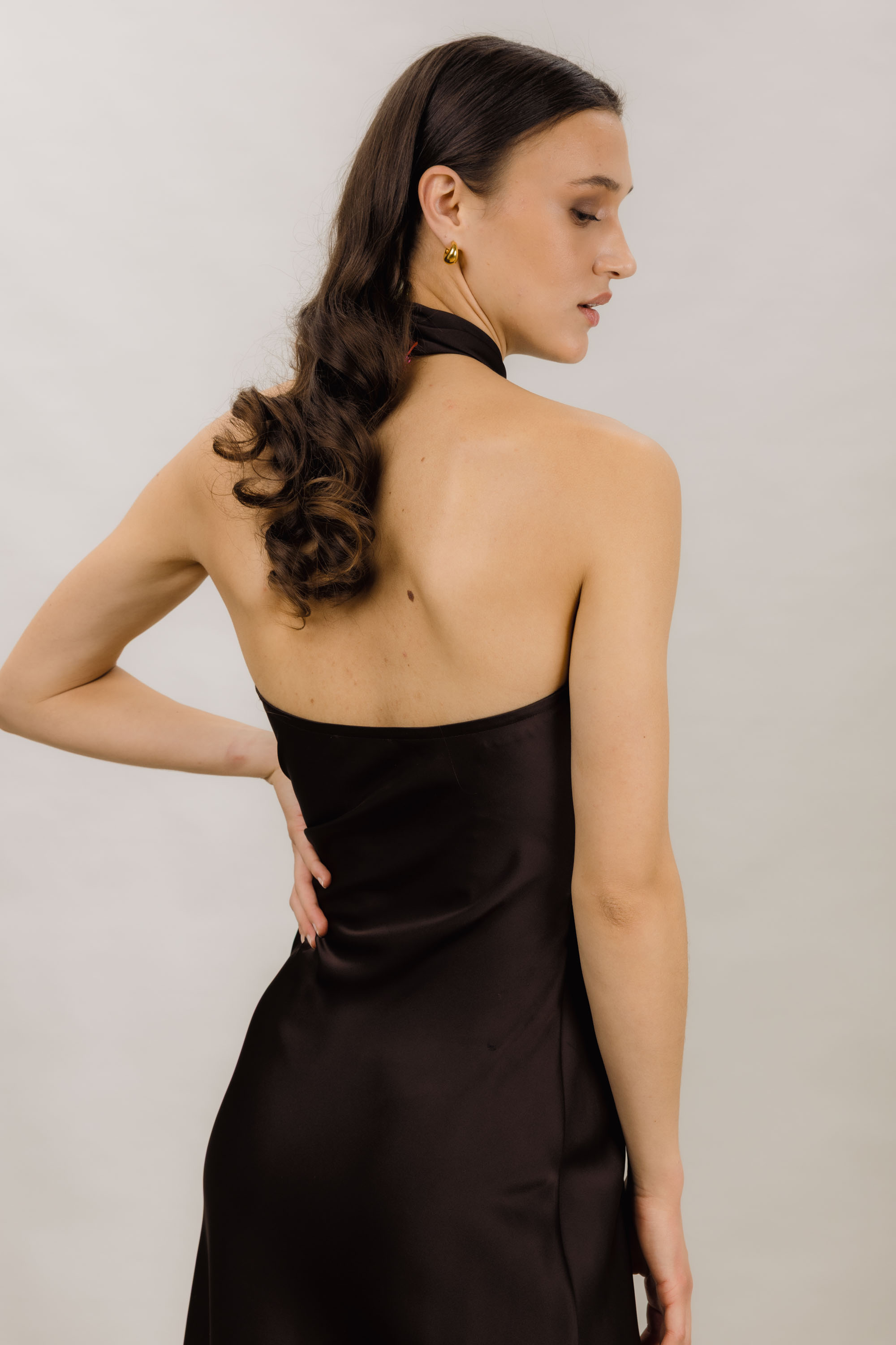 Urban Pioneers Female Dolores Dress DRESS BLACK COFFEE