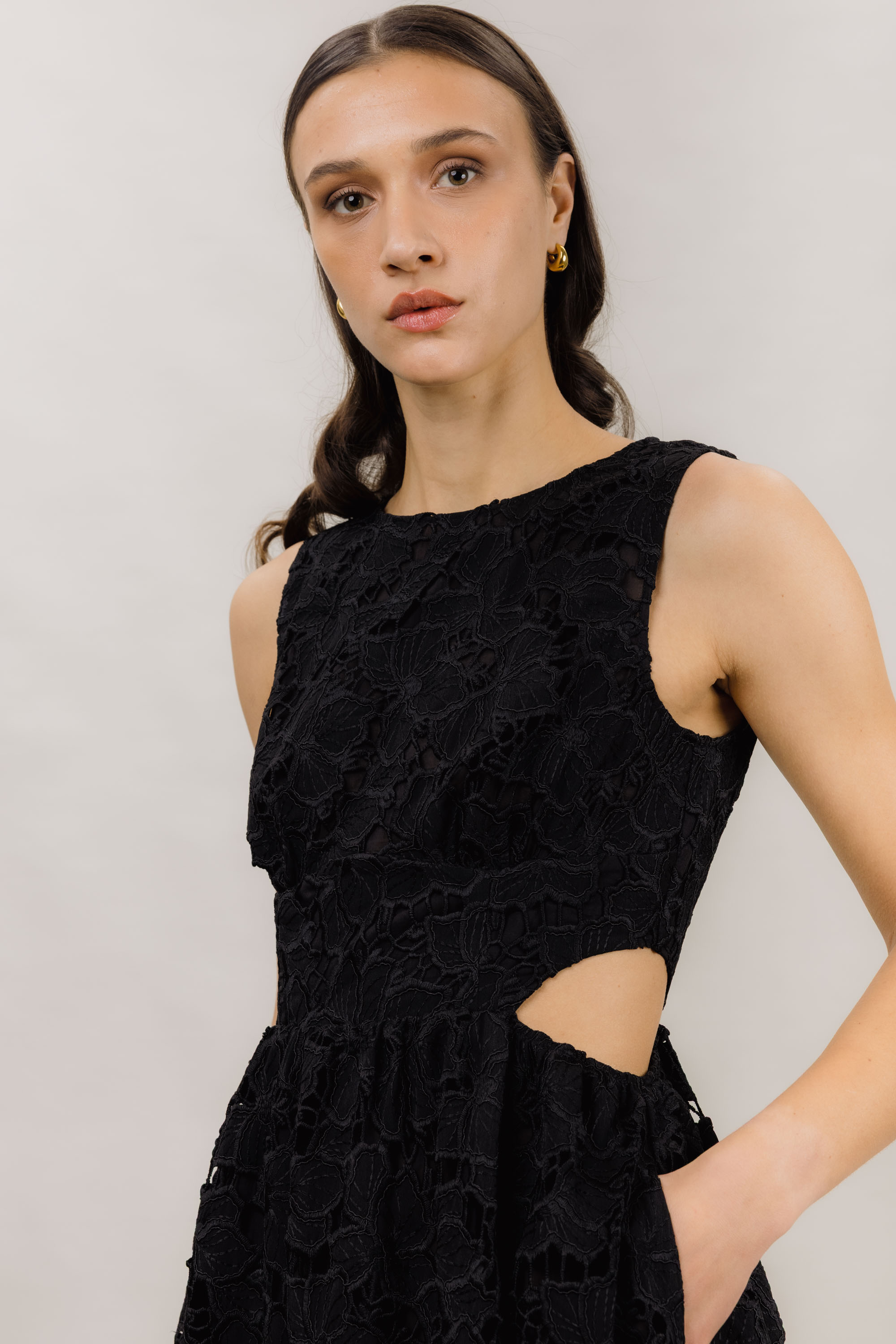 Urban Pioneers Female Donata Dress DRESS BLACK