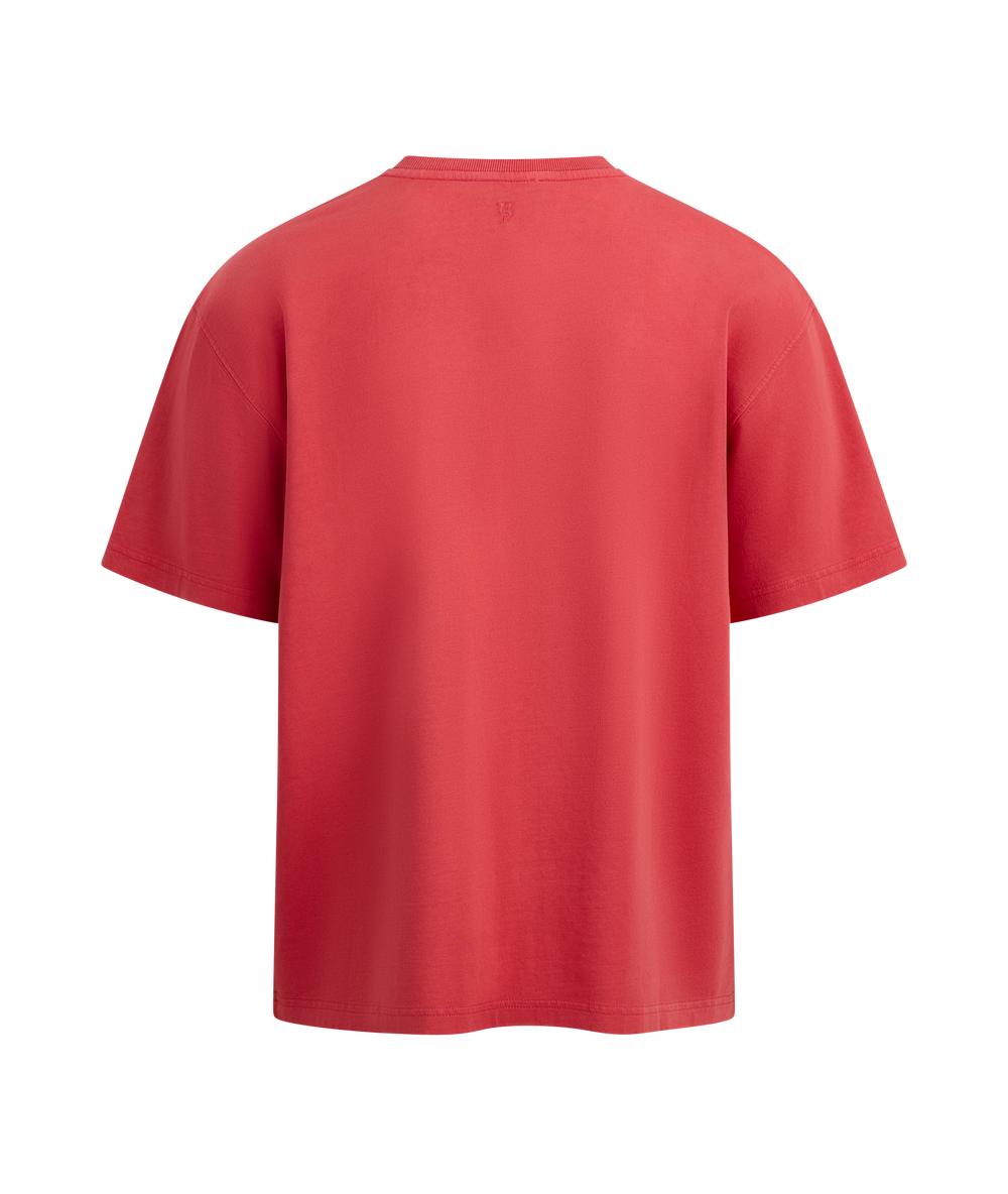 Urban Pioneers Male Donato Tee T-SHIRT WASHED RED