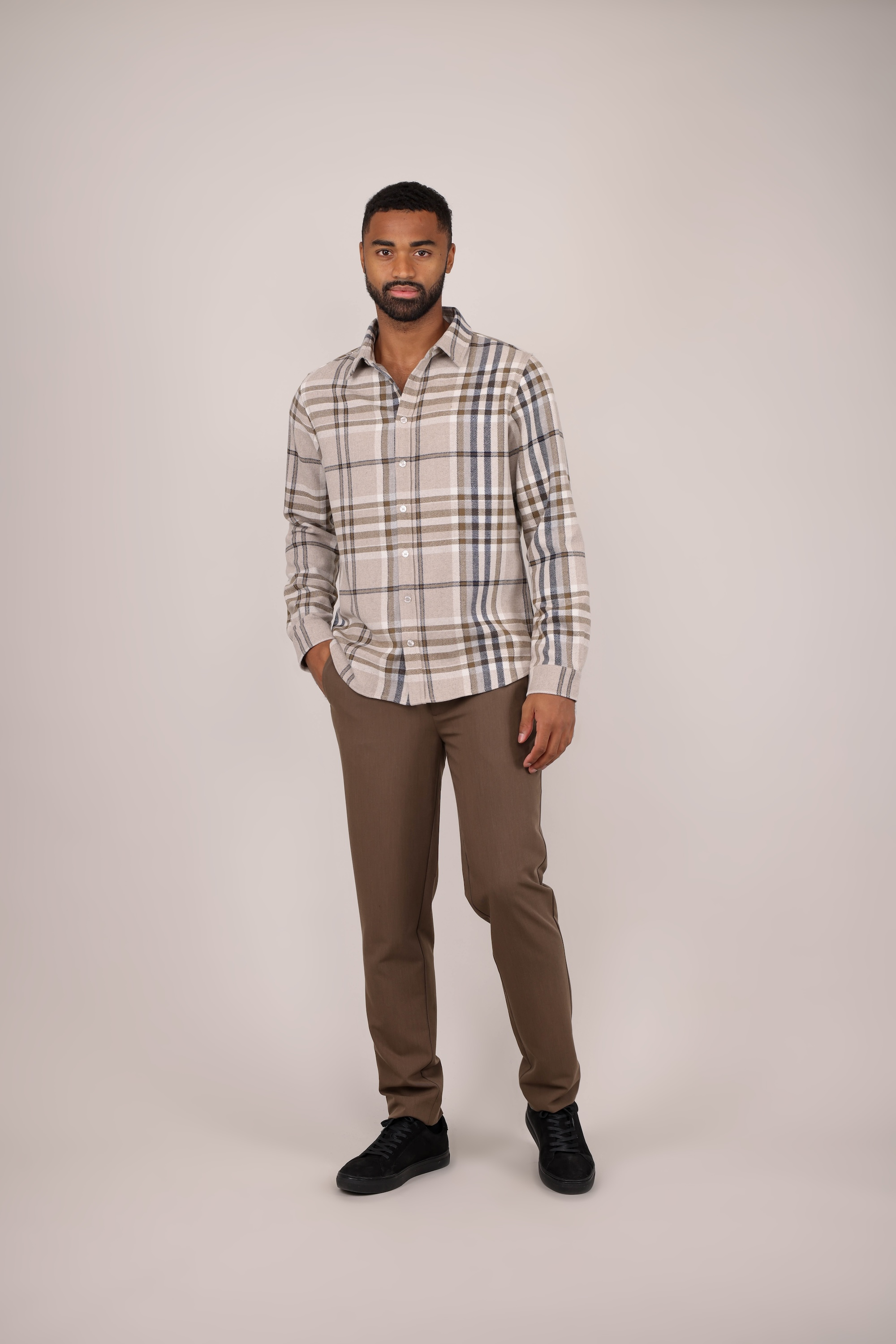 Urban Pioneers Male Dorste Pants PANTS WALNUT MELANGE