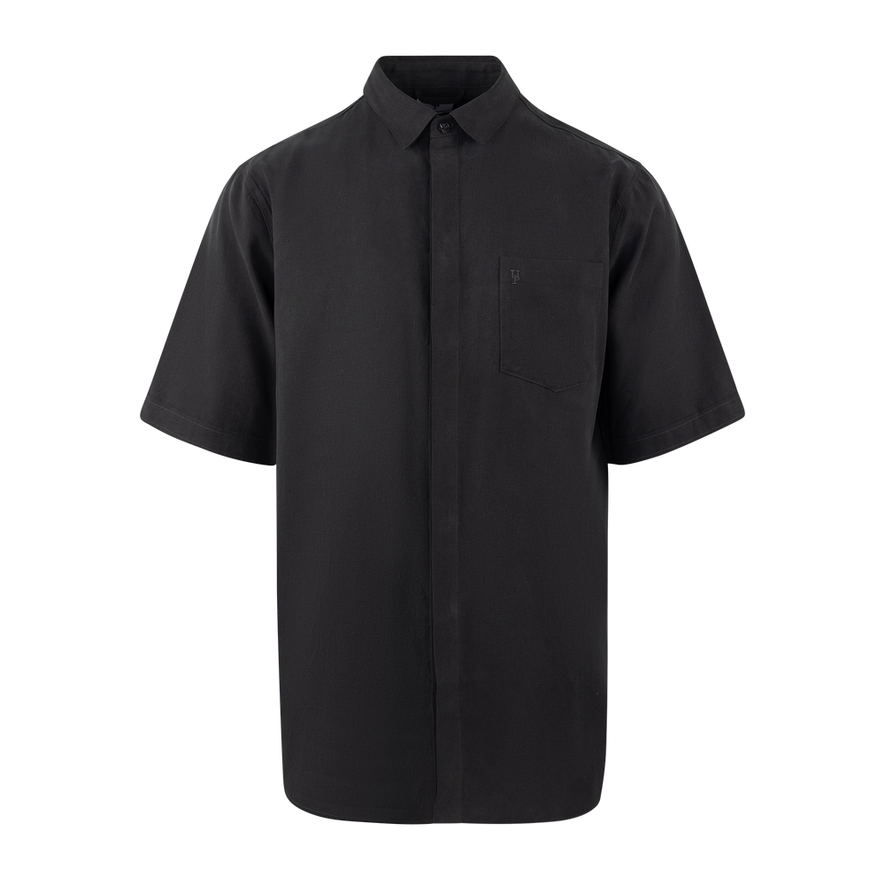 Urban Pioneers Male Edrian Shirt SHIRT WASHED BLACK