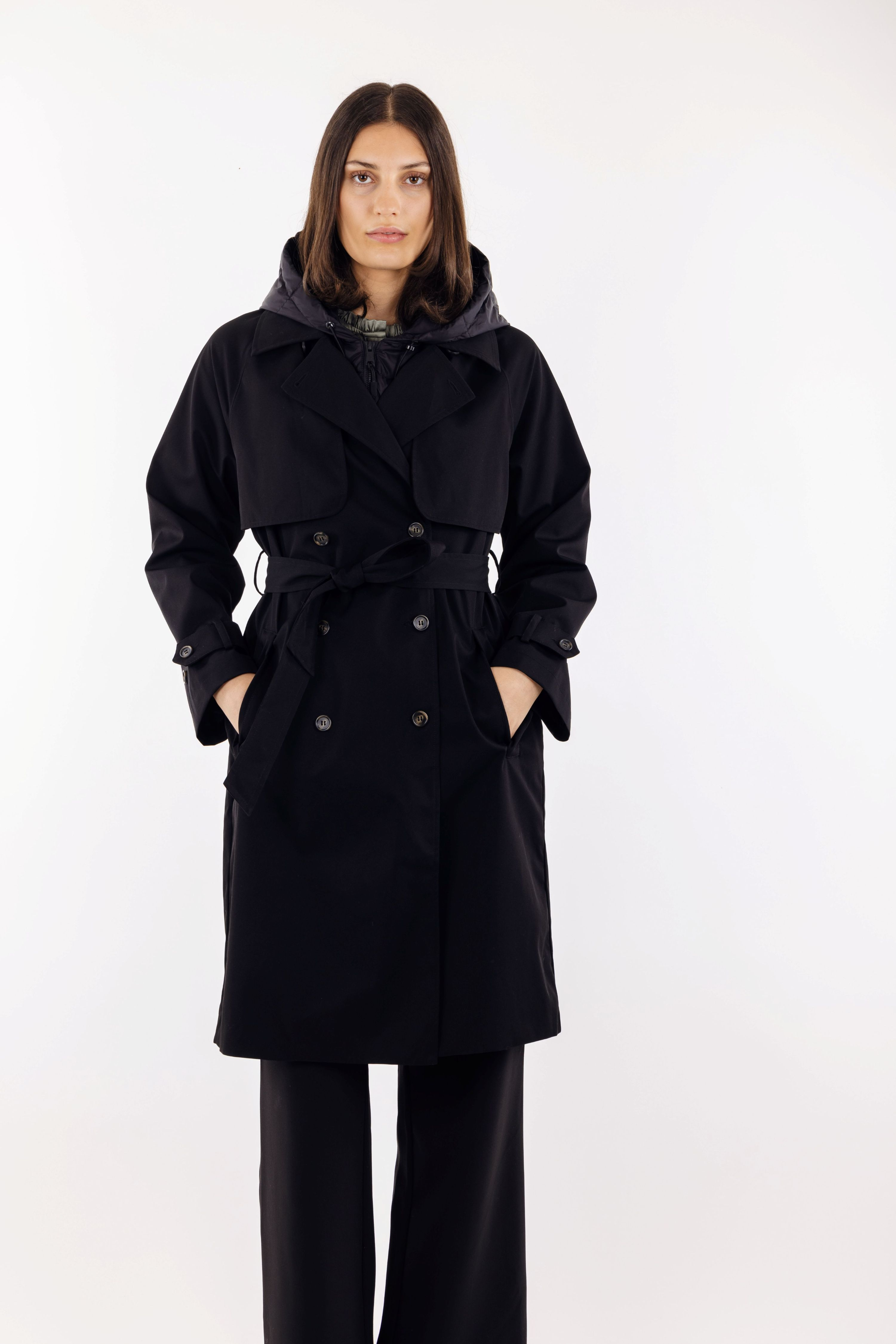 Urban Pioneers Female Eira Coat COAT BLACK