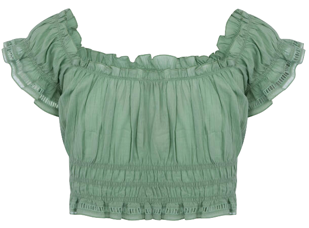 Urban Pioneers Female Elsie Top TOP DUSTY GREEN