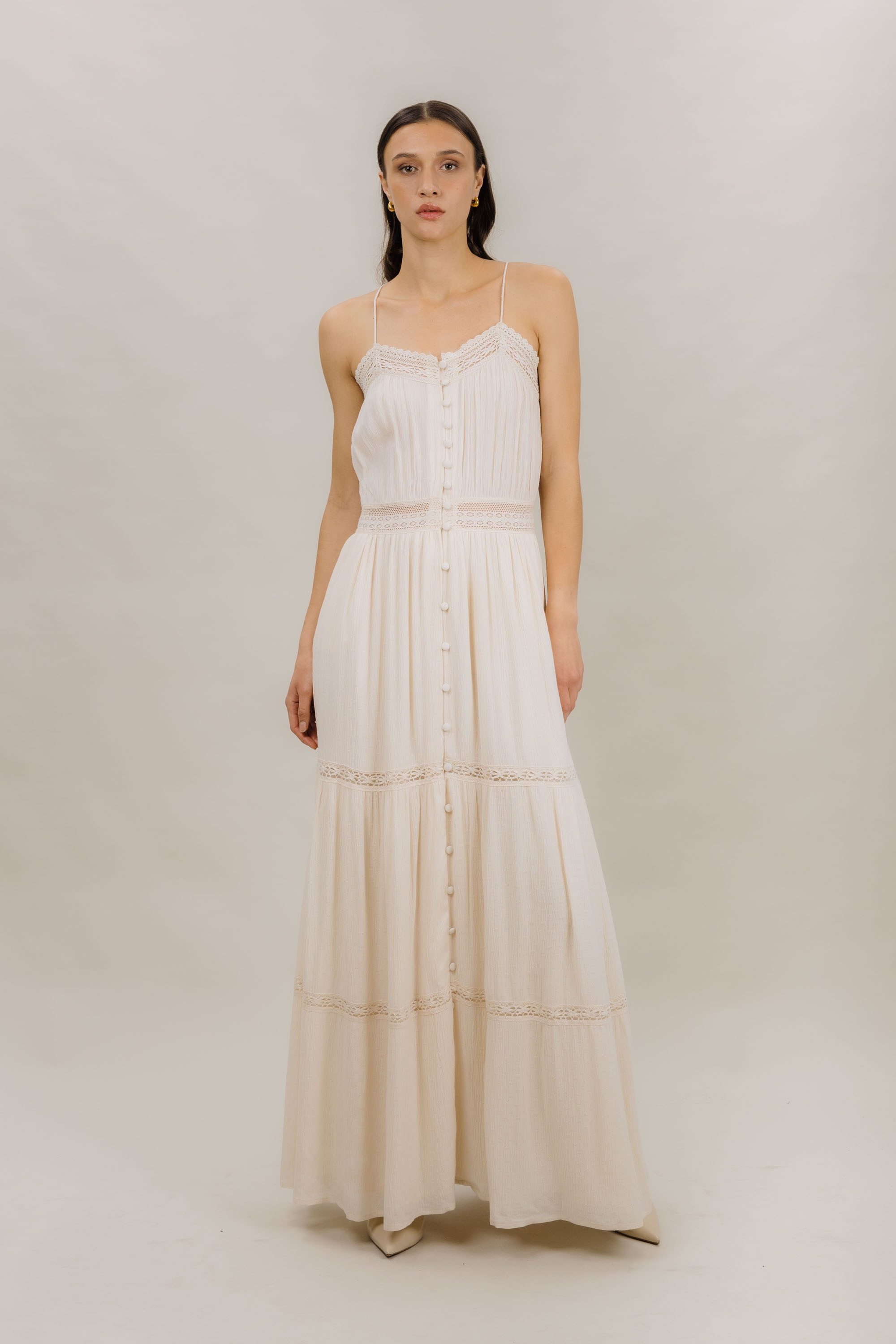 Urban Pioneers Female Eneah Dress DRESS CREAM