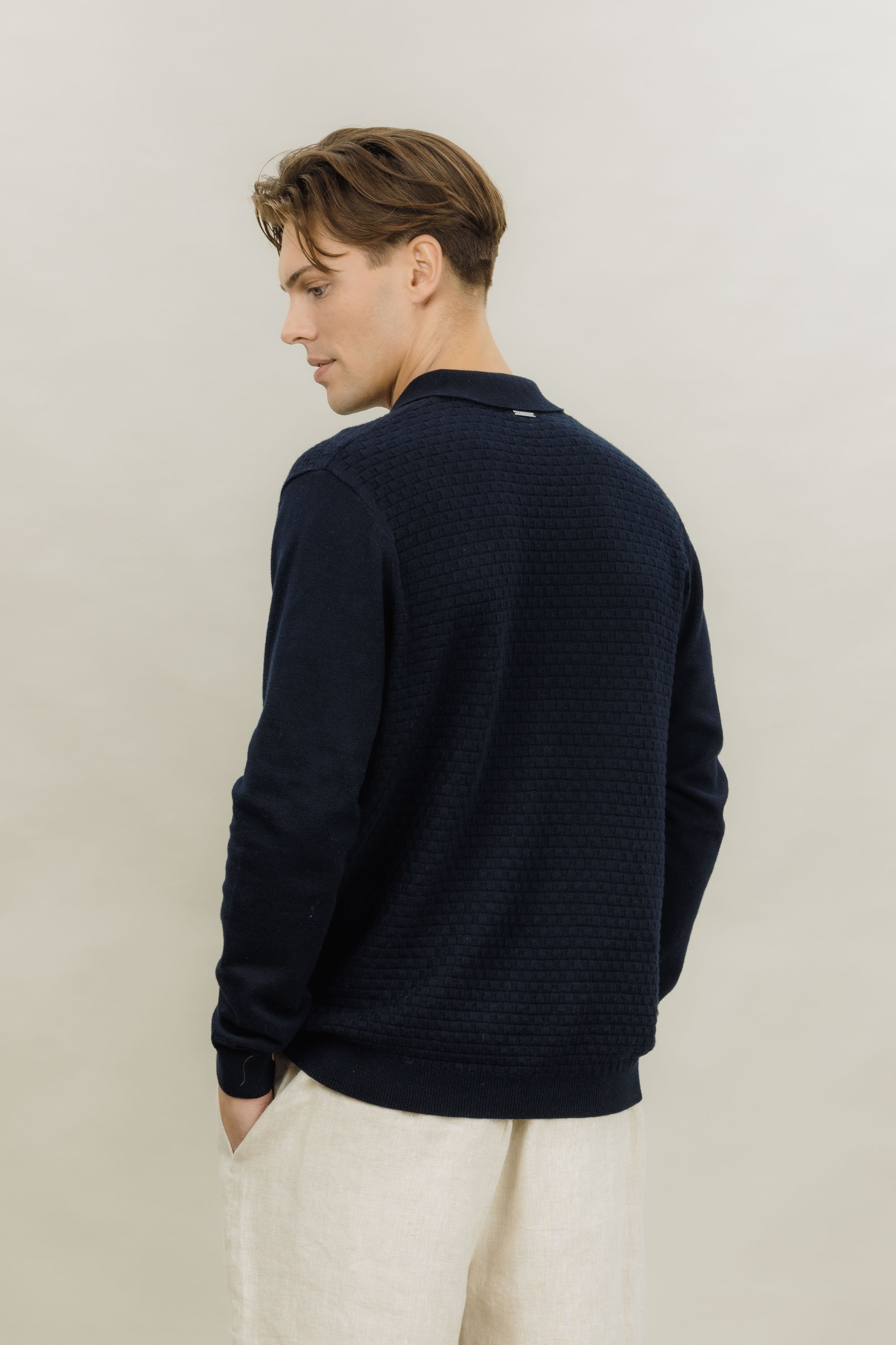 Urban Pioneers Male Ettore Sweater SWEATER DARK NAVY