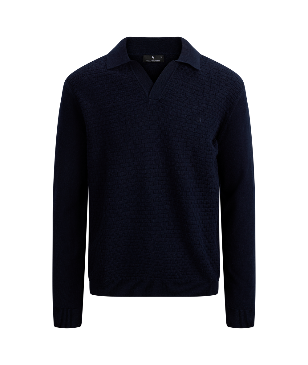 Urban Pioneers Male Ettore Sweater SWEATER DARK NAVY