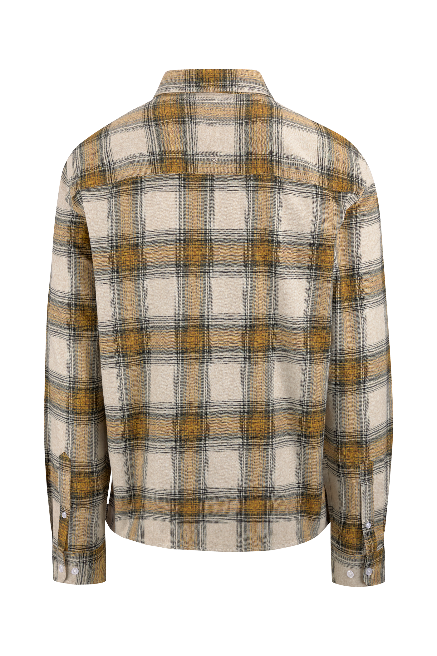 Urban Pioneers Male Everett LS Shirt SHIRT YELLOW CHECK
