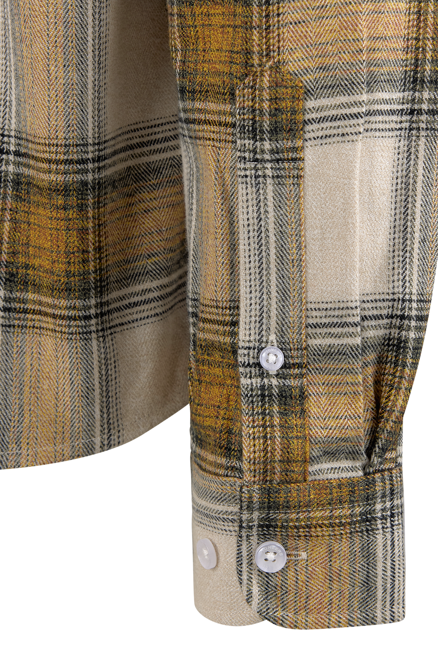 Urban Pioneers Male Everett LS Shirt SHIRT YELLOW CHECK