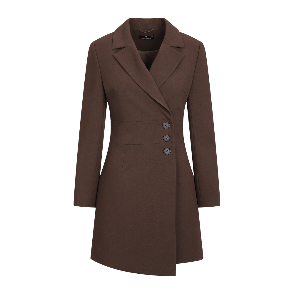 Urban Pioneers Female Exa Dress DRESS BLACK COFFEE