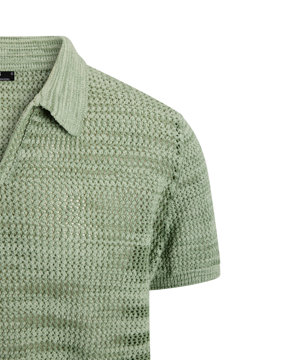 Urban Pioneers Male Ezio Pique PIQUE LIGHT GREEN