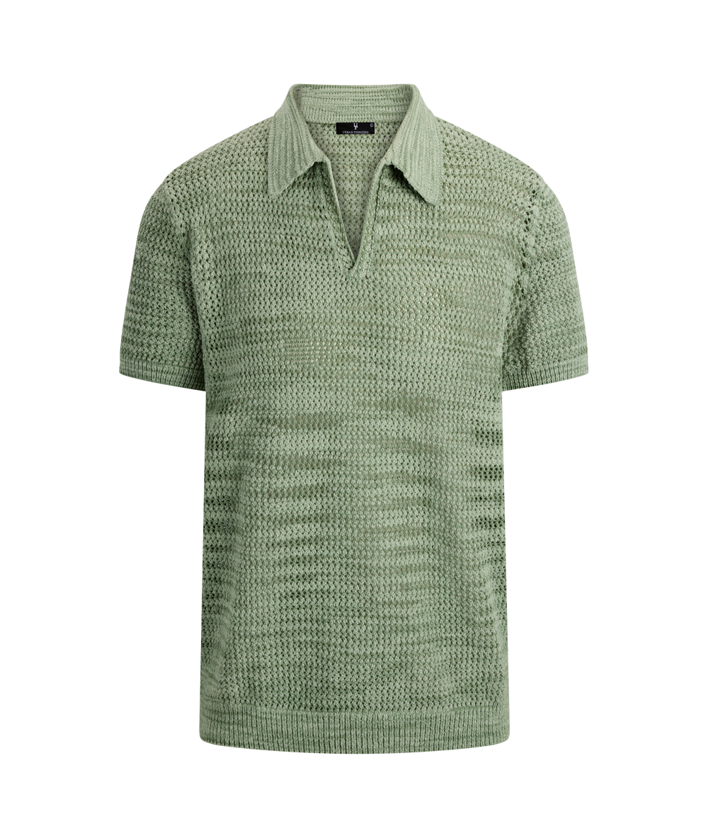 Urban Pioneers Male Ezio Pique PIQUE LIGHT GREEN