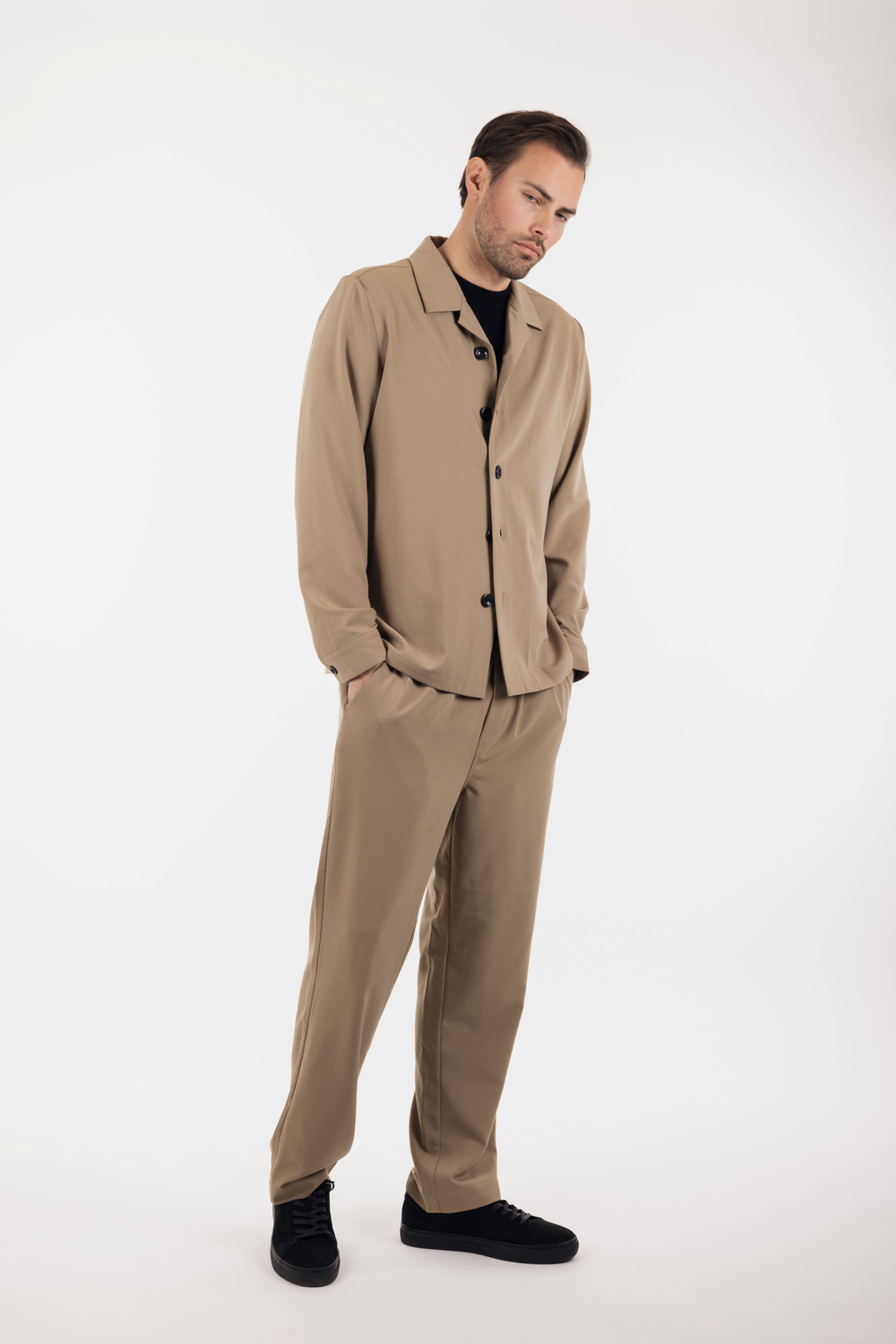 Urban Pioneers Male Ezra Pants PANTS DARK SAND