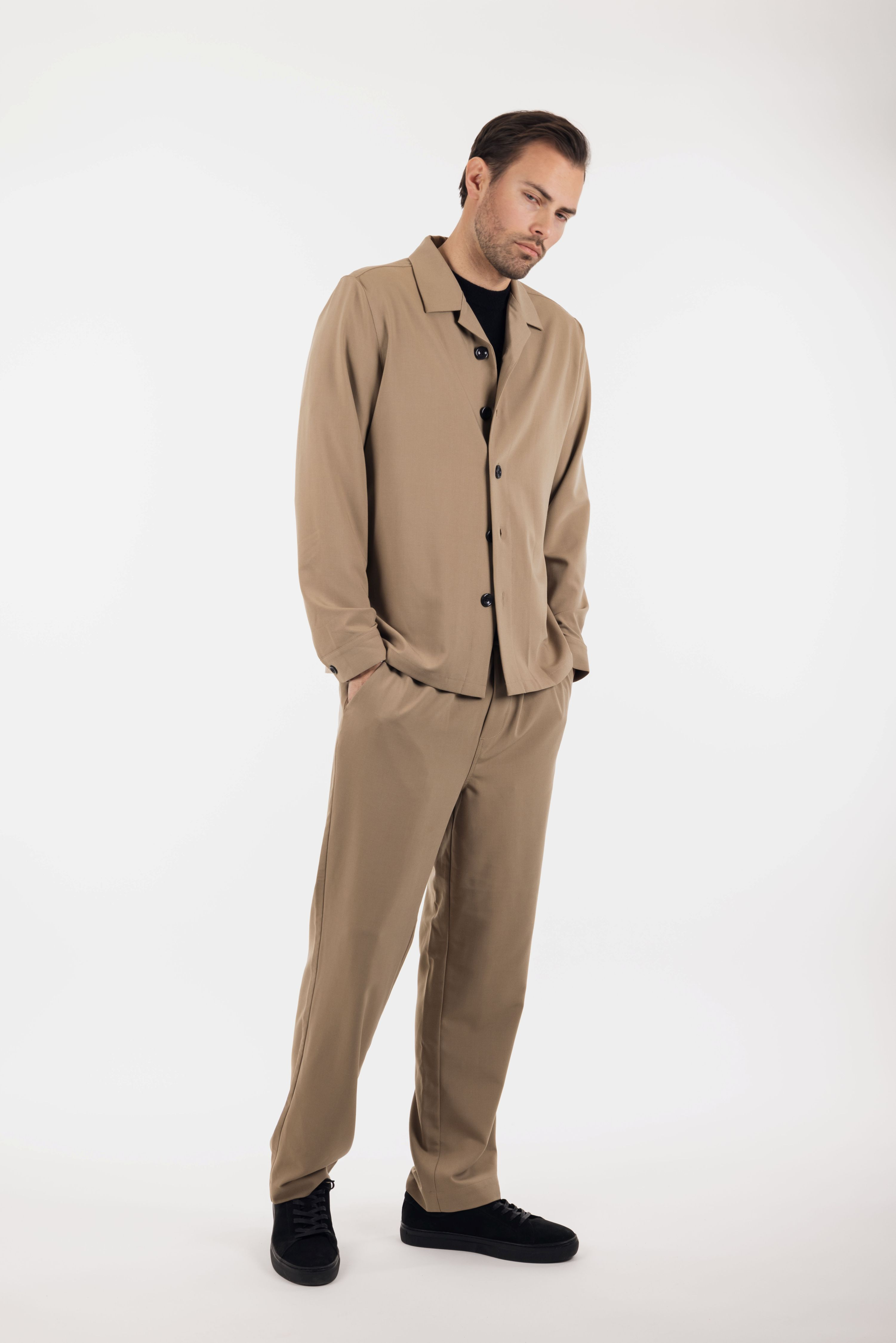 Urban Pioneers Male Ezra Pants PANTS DARK SAND
