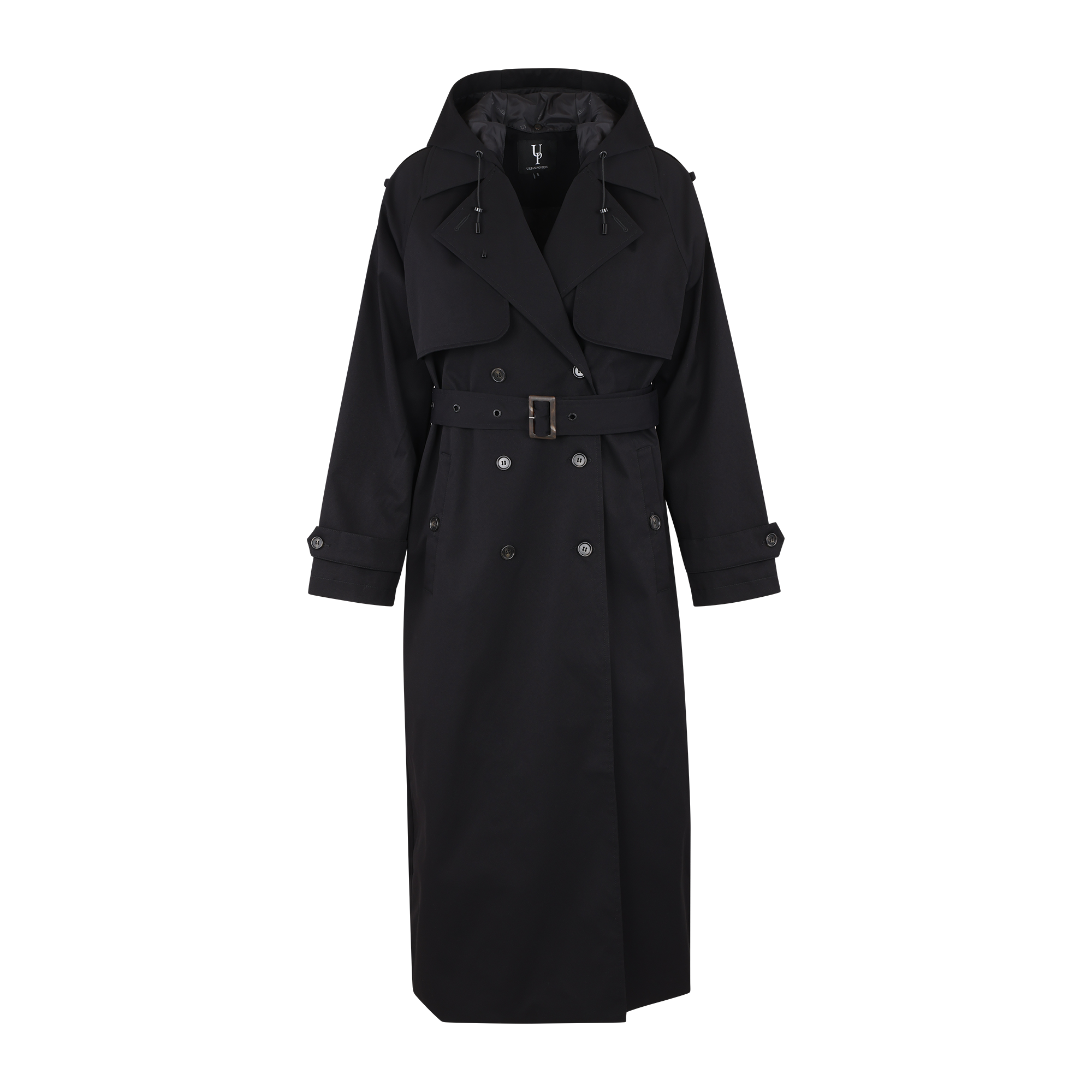 Urban Pioneers Female Fadoua Trench Coat COAT BLACK