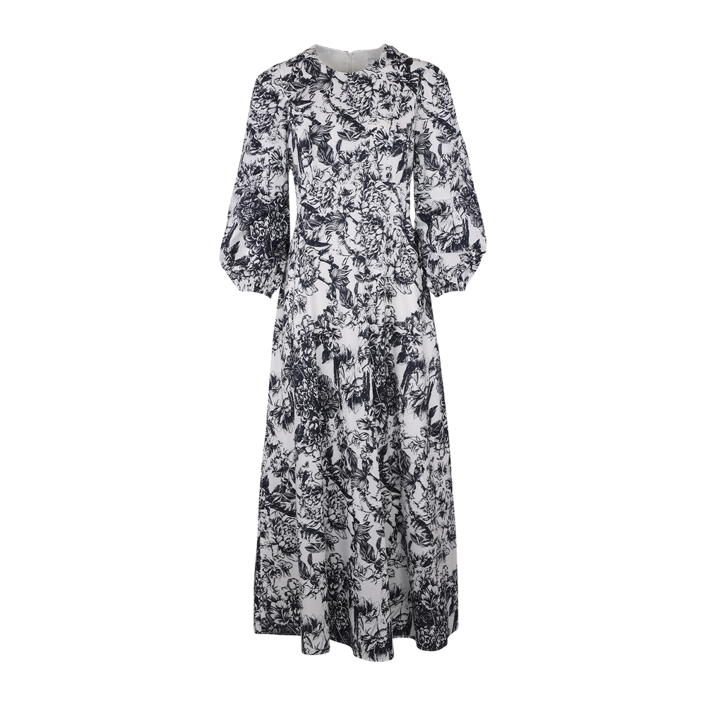 Urban Pioneers Female Faniana Dress DRESS NAVY AOP