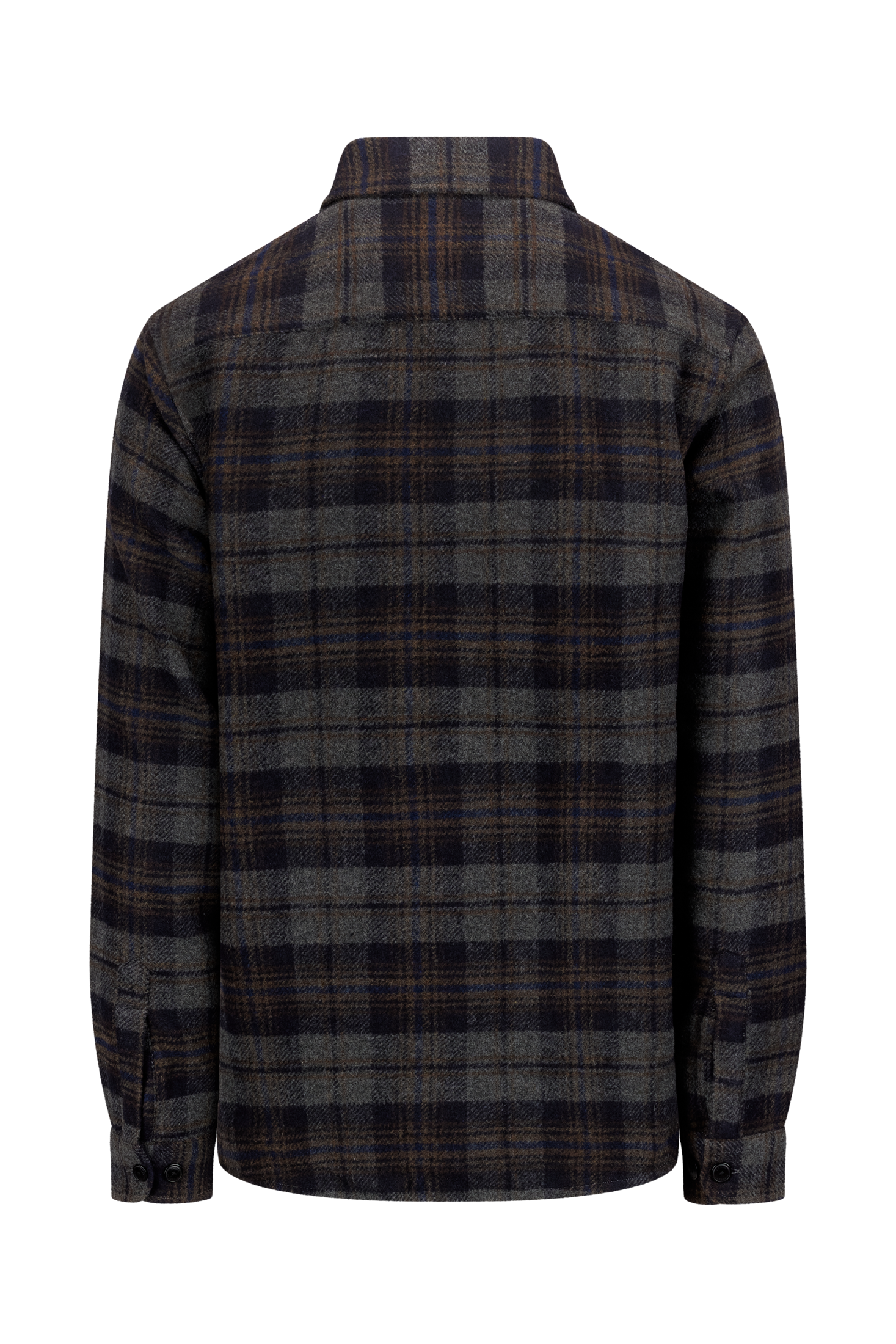 Urban Pioneers Male Felix LS Shirt SHIRT NAVY CHECK