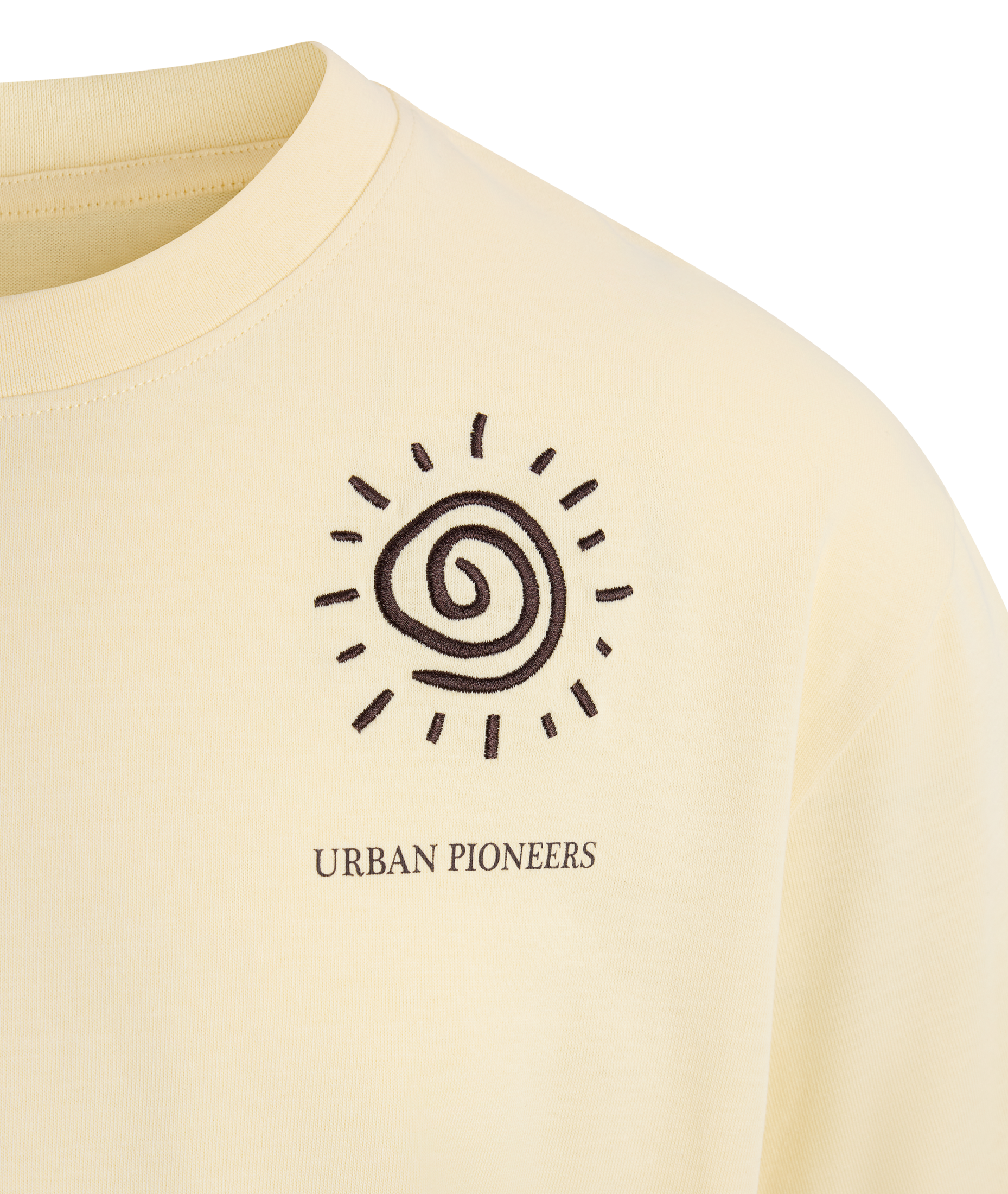 Urban Pioneers Male Flavio Tee T-SHIRT ALMOND OIL SURFER