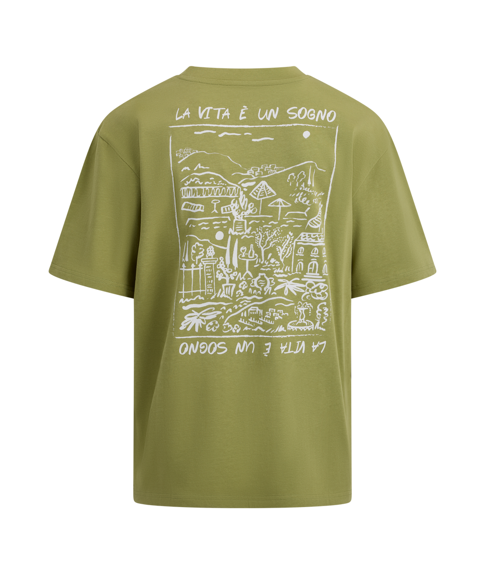 Urban Pioneers Male Flavio Tee T-SHIRT SAGE VILLAGE