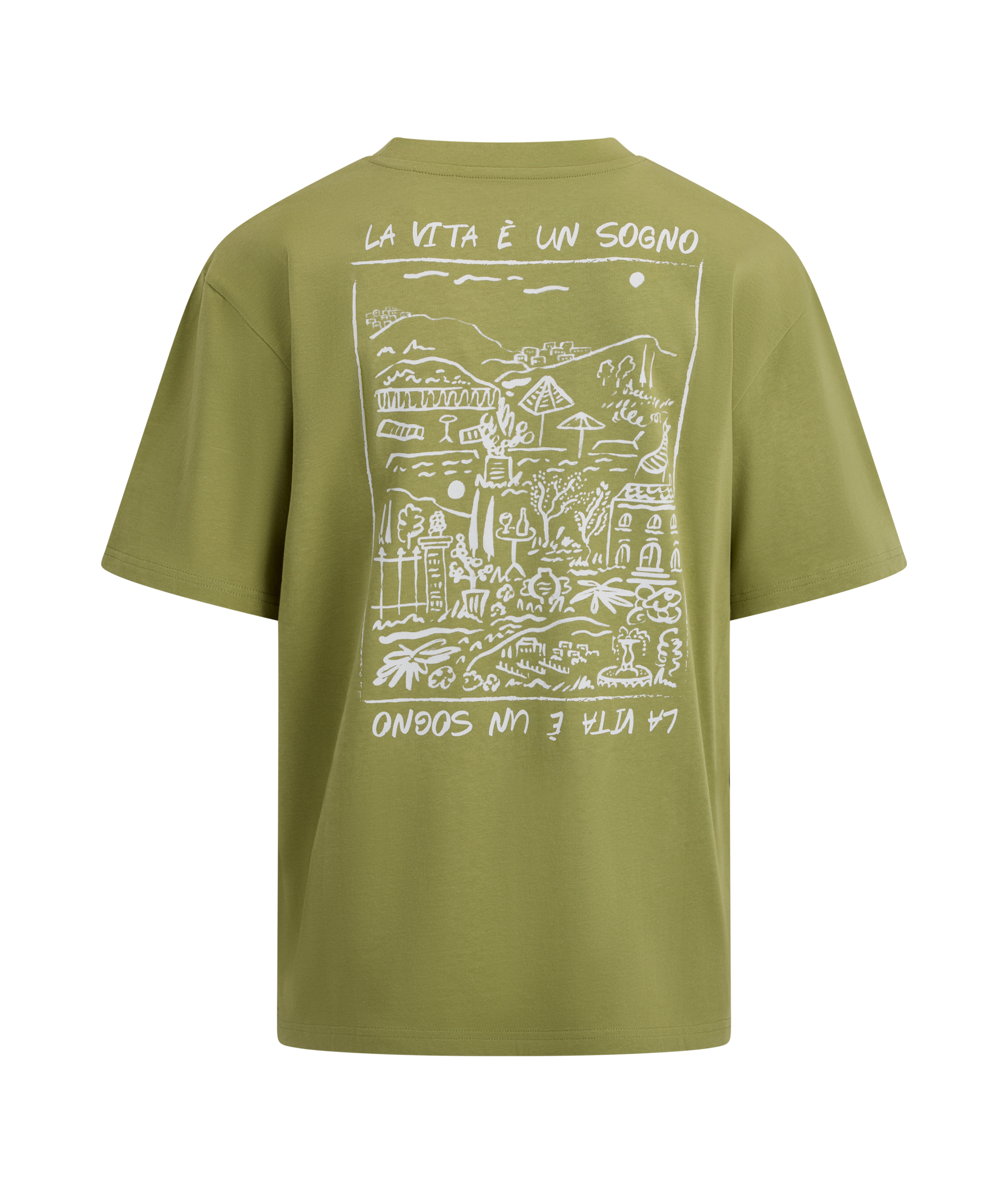 Urban Pioneers Male Flavio Tee T-SHIRT SAGE VILLAGE