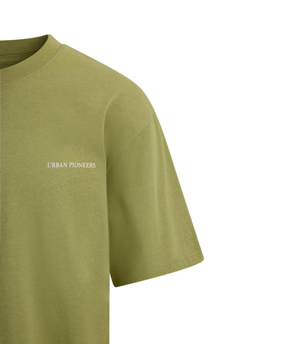 Urban Pioneers Male Flavio Tee T-SHIRT SAGE VILLAGE
