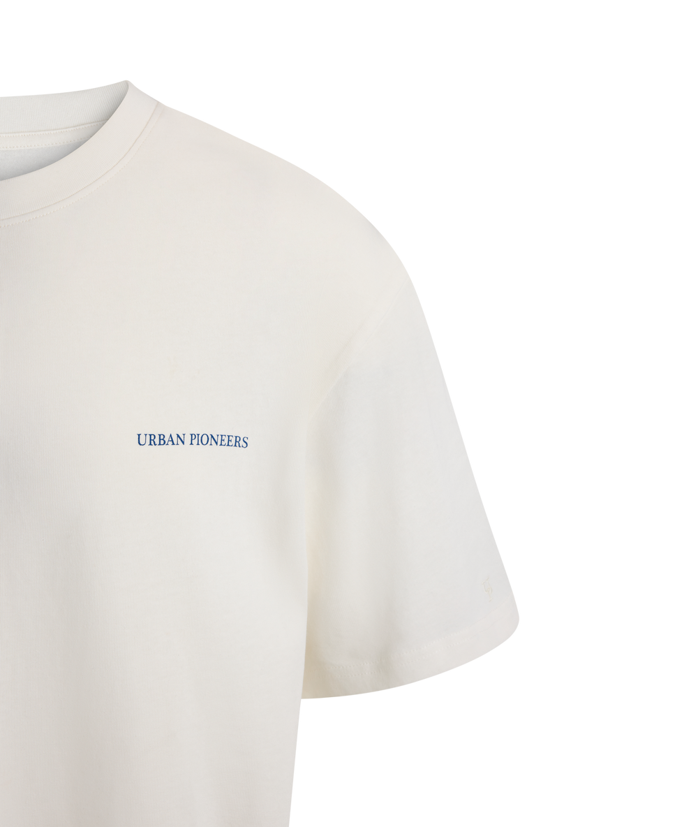 Urban Pioneers Male Flavio Tee T-SHIRT WHITE VILLAGE