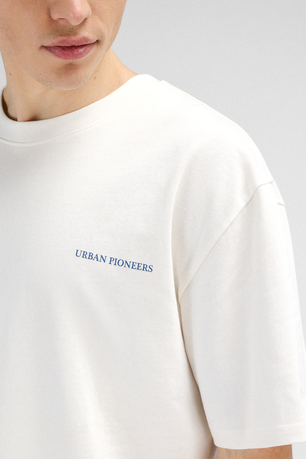 Urban Pioneers Male Flavio Tee T-SHIRT WHITE VILLAGE