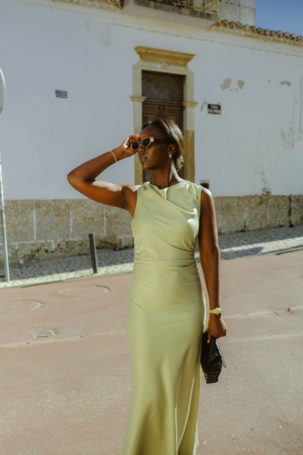 Urban Pioneers Female Florentina Dress DRESS SAGE GREEN