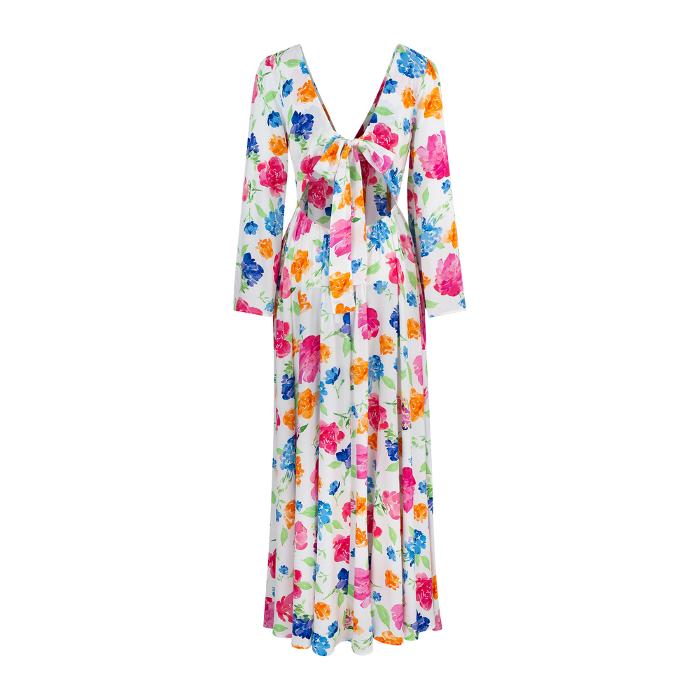 Urban Pioneers Female Florissa Dress DRESS WHITE AOP