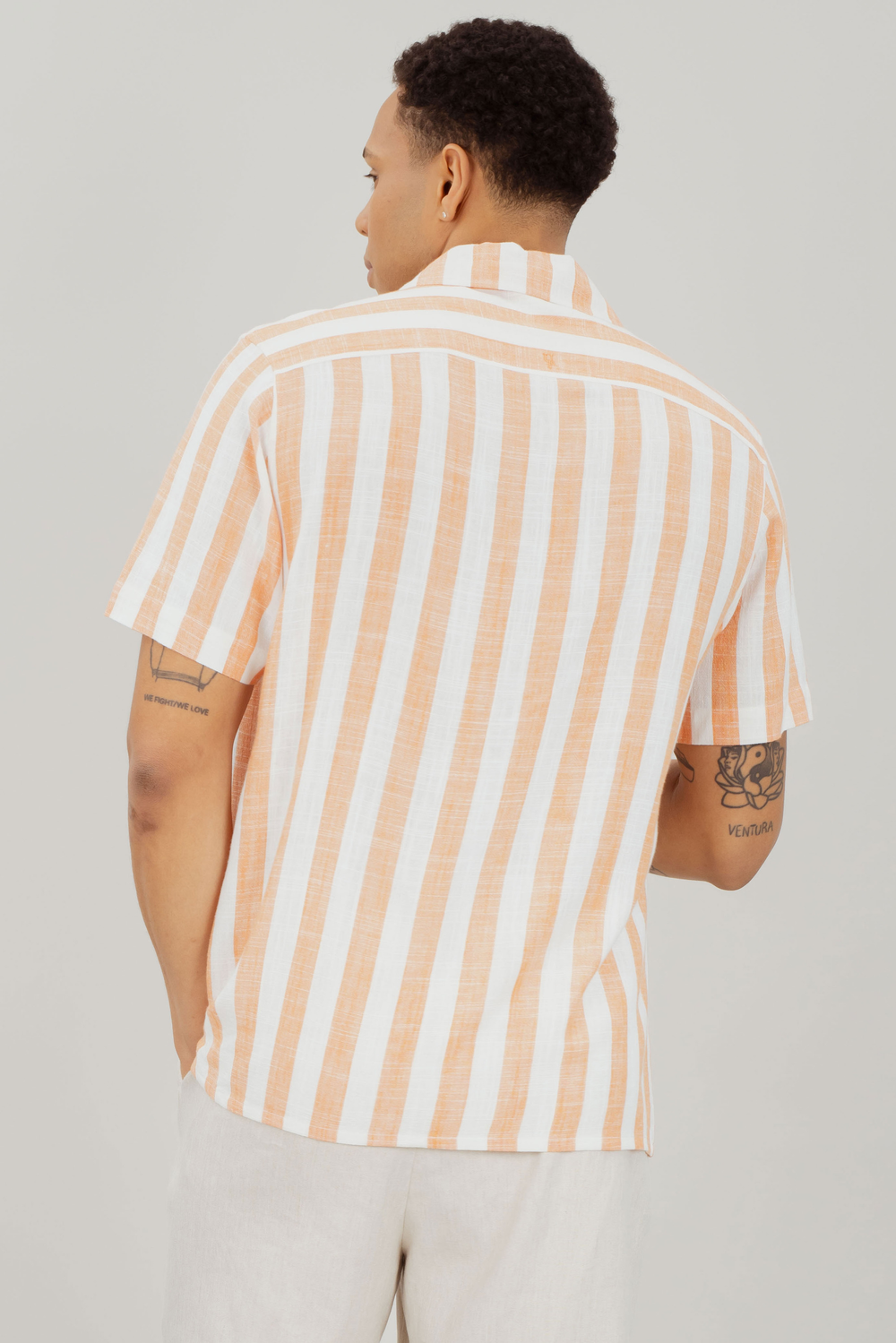 Urban Pioneers Male Folke Shirt SS SS SHIRT CORAL