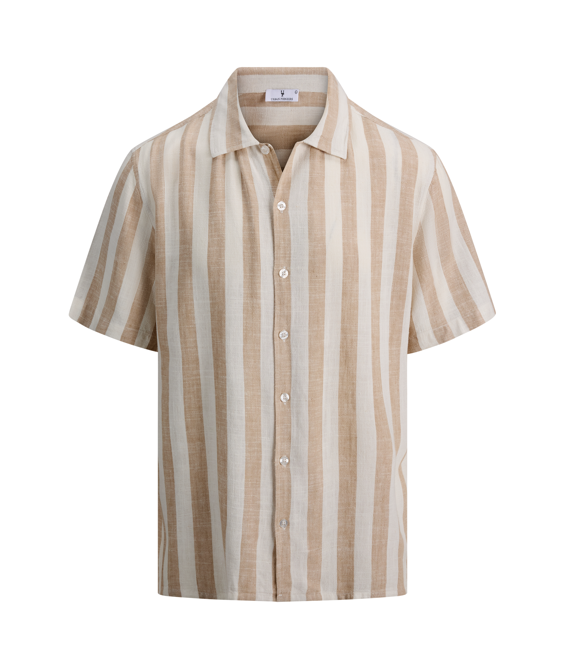 Urban Pioneers Male Folke Shirt SS SS SHIRT SAND
