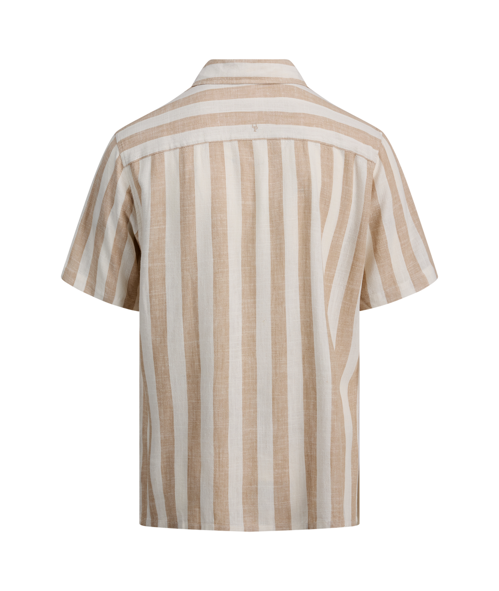 Urban Pioneers Male Folke Shirt SS SS SHIRT SAND