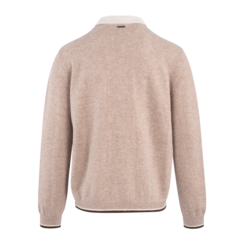 Urban Pioneers Male Ford zip CARDIGAN CAMEL