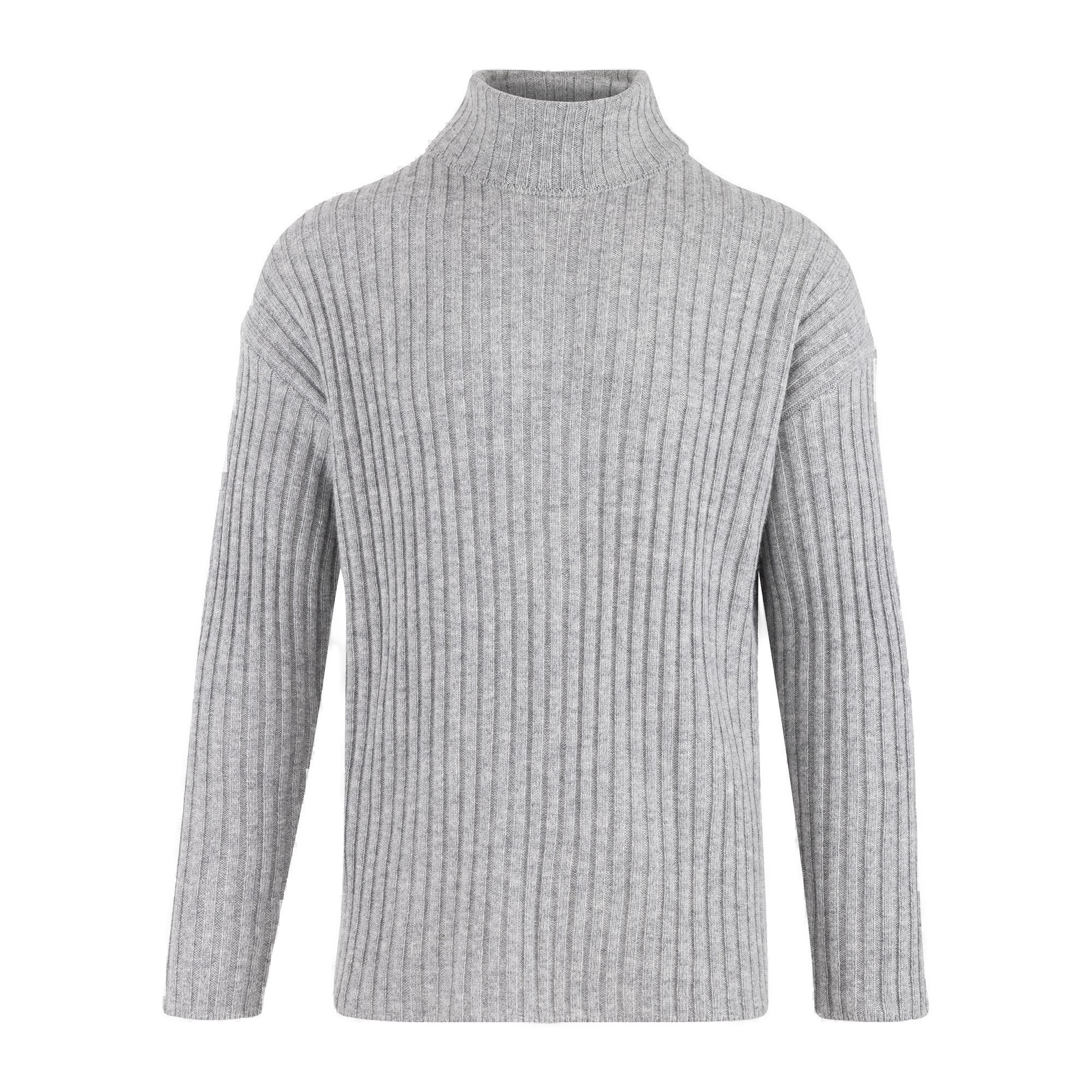 Urban Pioneers Male Franklin Turtle SWEATER GREY MELANGE