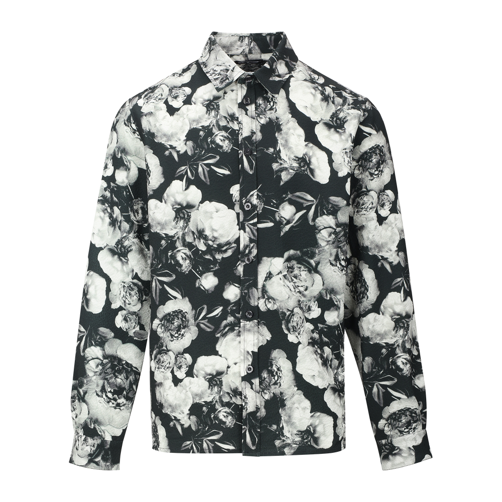 Urban Pioneers Male Frodo Shirt SHIRT BLACK AOP