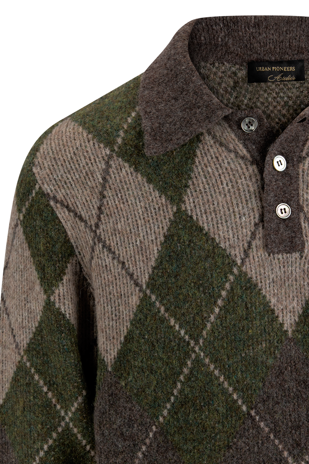 Urban Pioneers Male Gabrio Sweater SWEATER MID BROWN