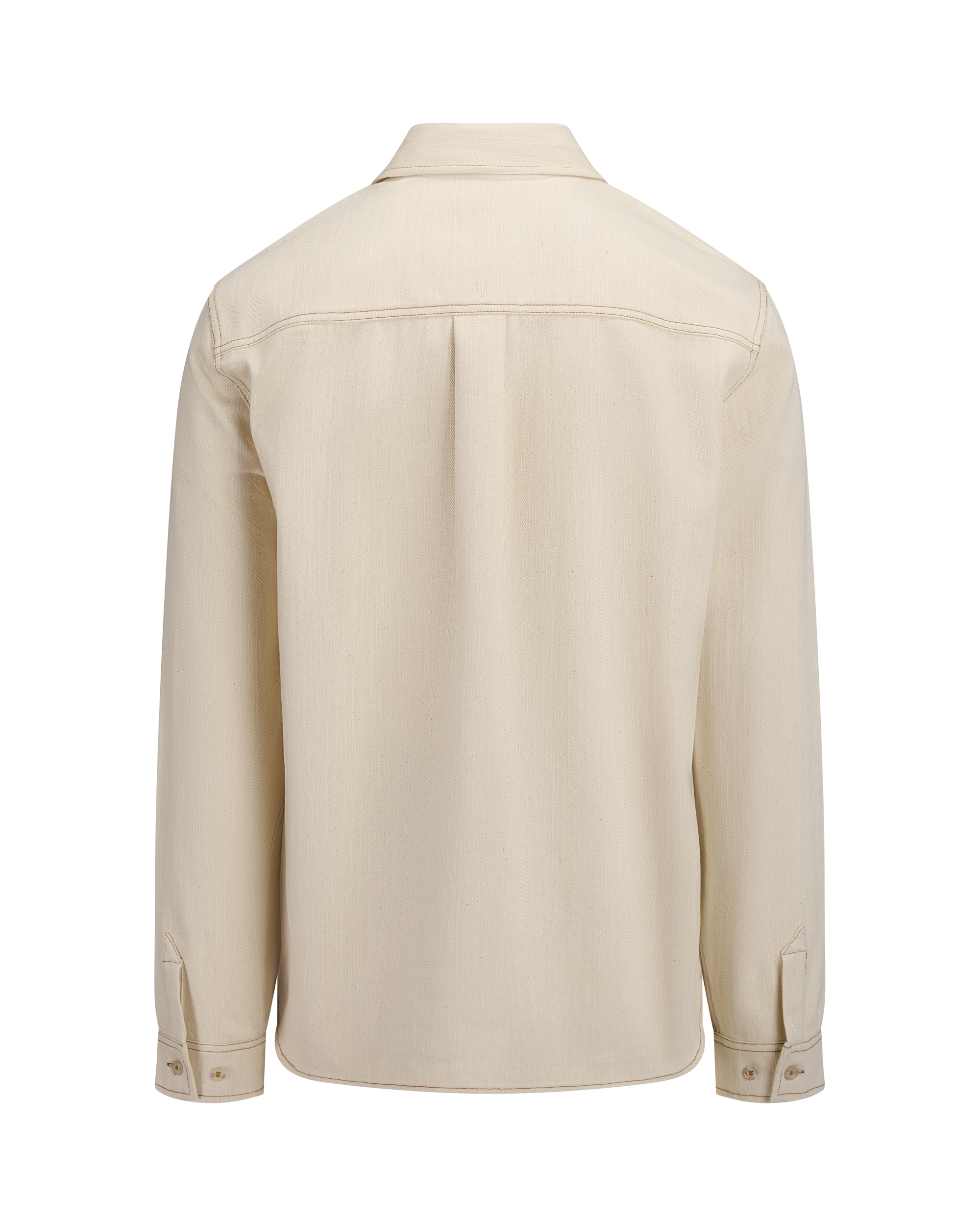 Urban Pioneers Male Geoffrey LS Shirt SHIRT CREAM