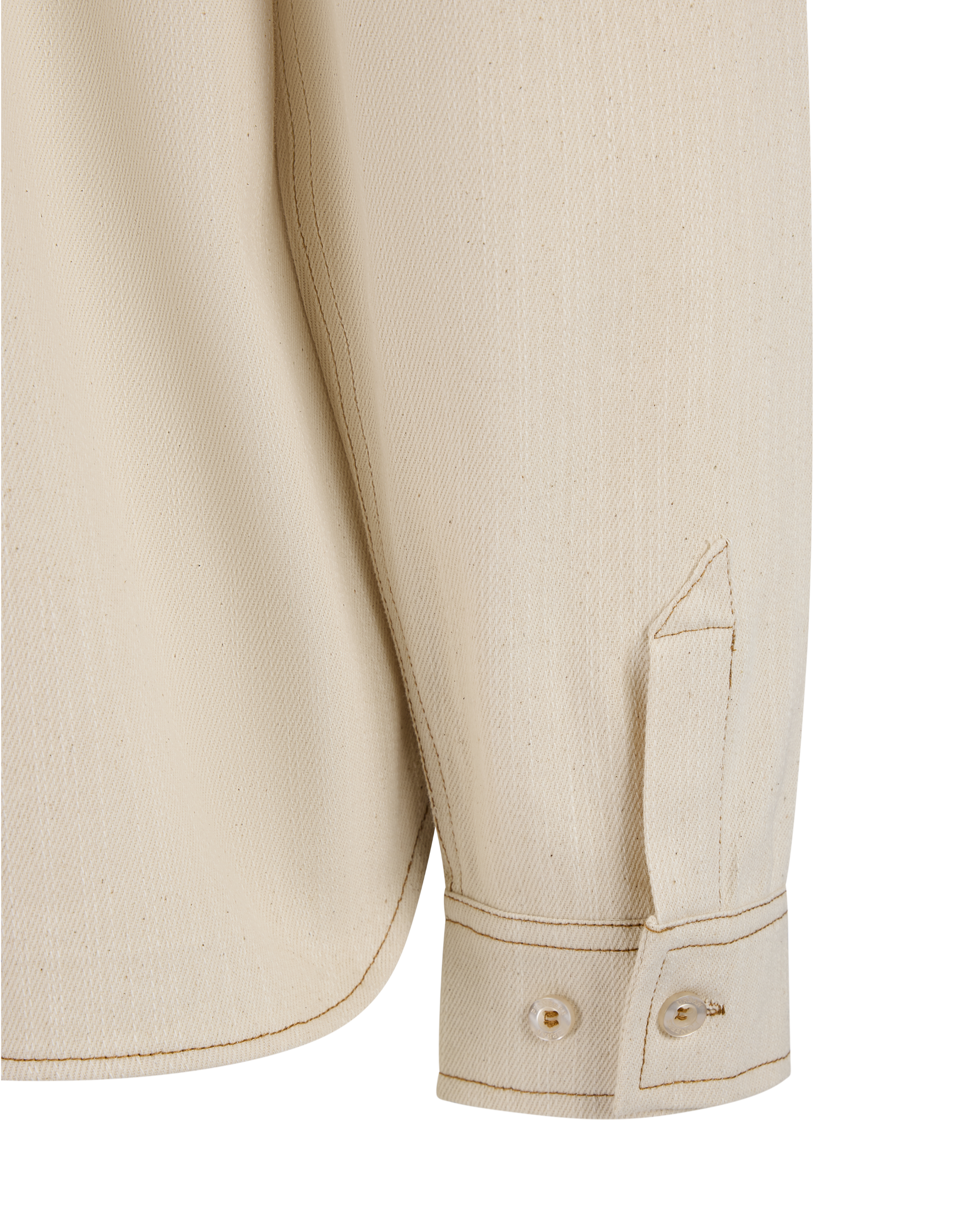 Urban Pioneers Male Geoffrey LS Shirt SHIRT CREAM