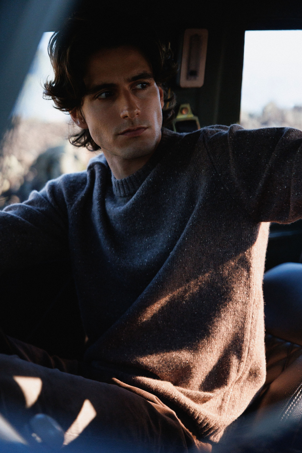 Urban Pioneers Male Gideon Sweater SWEATER MID BROWN