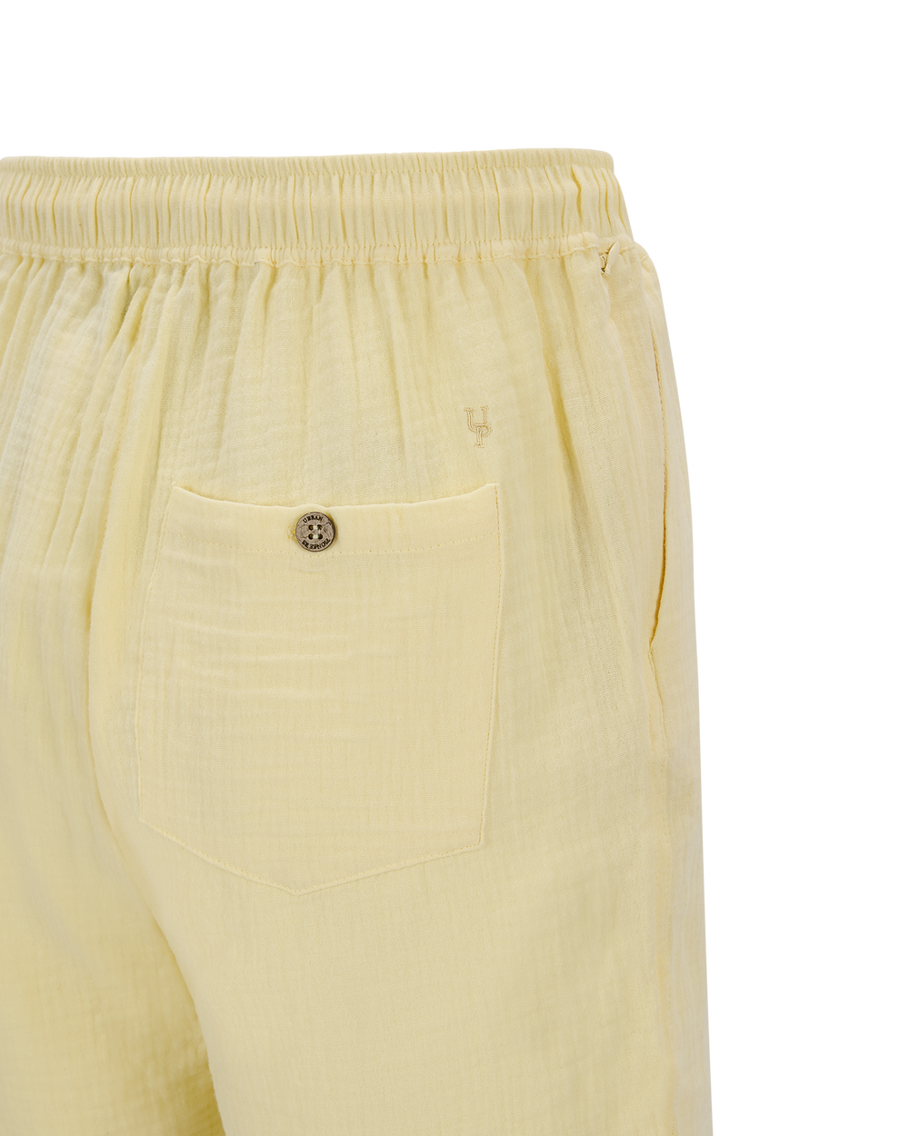 Urban Pioneers Male Giorgio Shorts SHORTS PALE YELLOW